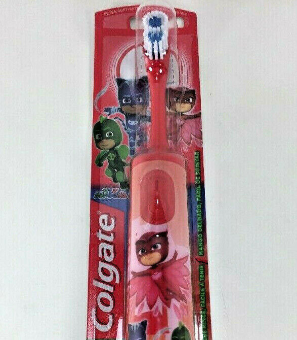 S Owlette Soft Powered Kids Toothbrush Oral Care Gift Red