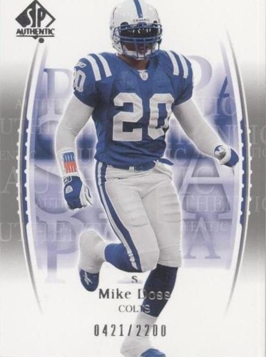 2003 SP Authentic Mike Doss #119