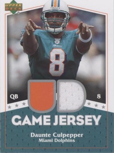 2007 Upper Deck Daunte Culpepper #UDGJ-DC