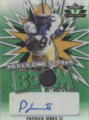 2021 Leaf Valiant Patrick Jones II #HCB-PJ2