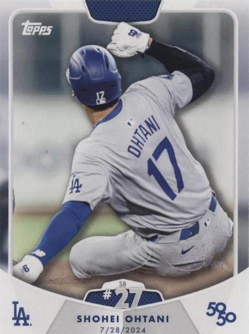 2024 Topps 50/50: Shohei Ohtani - Shohei Ohtani #59 for sale