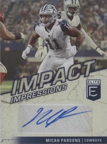 2022 Panini Donruss Elite Micah Parsons #II-MP