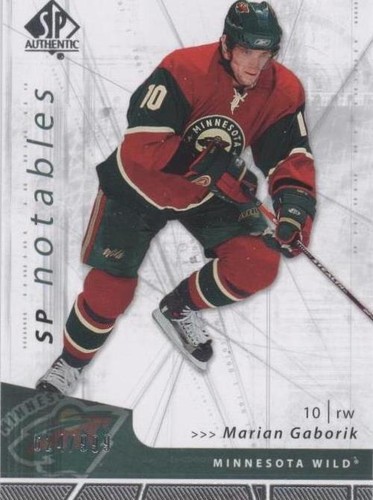 2006-07 SP Authentic - Marian Gaborik #130