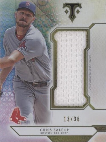 2018 Topps Triple Threads - Chris Sale #SJR-CS3