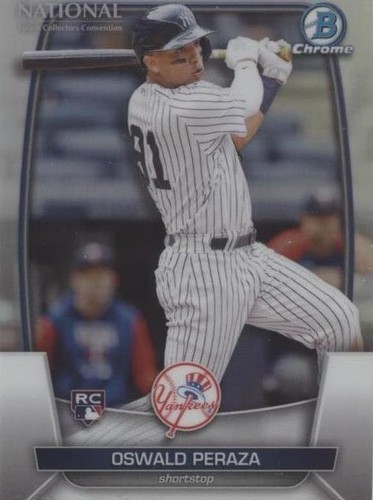 2023 Topps National Convention Wrapper Redemption - Oswald Peraza #MLB-16