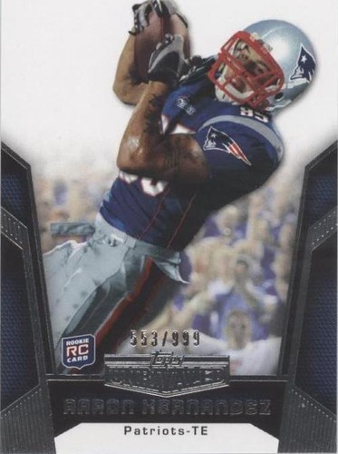 2010 Topps Unrivaled Aaron Hernandez #113