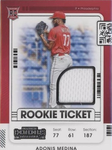2021 Panini Contenders - Adonis Medina #RTJ-AM