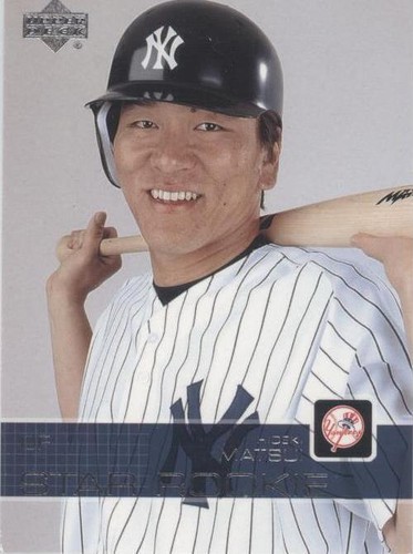 2003 MLB Breakers Hideki Matsui フィギュア NEW 2003 Upper Deck Collectible MLB Game Breakers Hideki