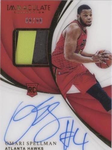 2018-19 Panini Immaculate Collection - Omari Spellman #131