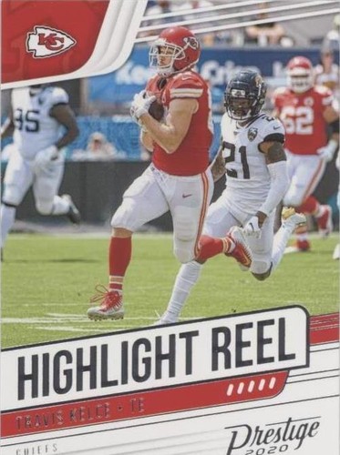 2020 Panini Prestige Travis Kelce #HR-TK