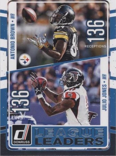 2016 Donruss Antonio Brown Julio Jones #1