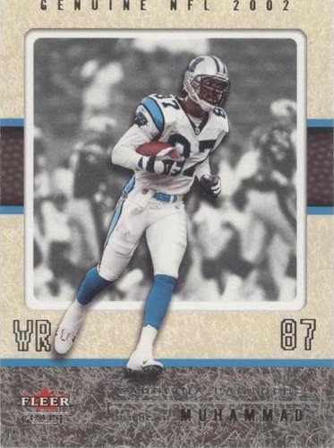 2002 Fleer Genuine Muhsin Muhammad #98