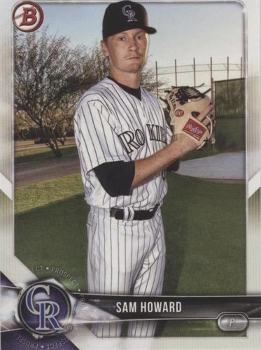 2018 Bowman - Sam Howard #BP109