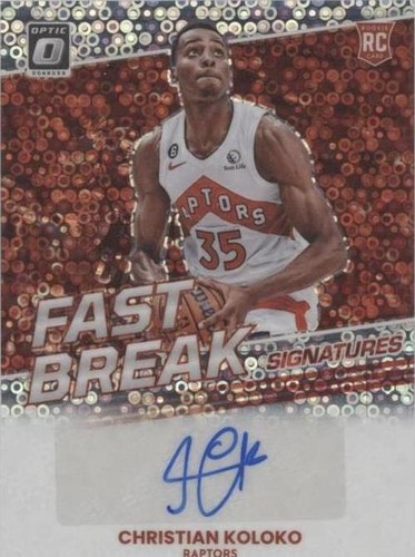 2022-23 Panini Donruss Optic - Christian Koloko #FBS-CKK
