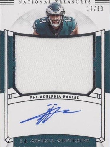 2019 Panini National Treasures J.J. Arcega-Whiteside #RMS-JA