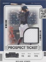 2021 Panini Contenders - Nolan Jones #PTJ-NJ