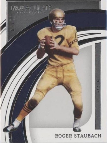 2022 Panini Immaculate Collection Collegiate Roger Staubach #34