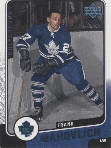 2000-01 Upper Deck Legends - Frank Mahovlich #120