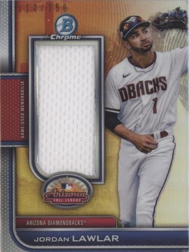 2023 Bowman Chrome - Jordan Lawlar #AFLR-JL