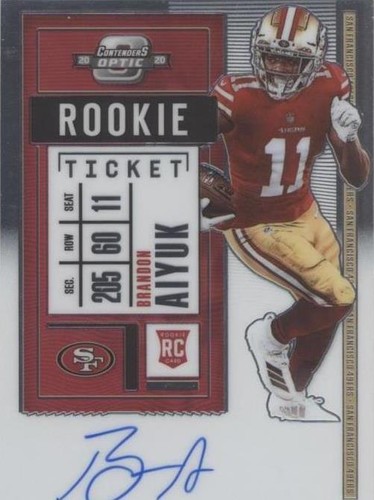 2020 Panini Contenders Optic Brandon Aiyuk #110