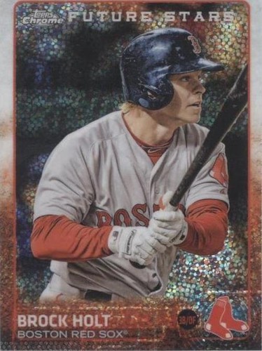 2015 Topps Chrome Update - Brock Holt #US264