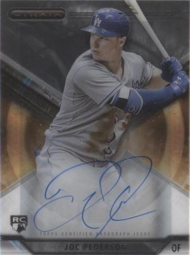 2015 Topps Strata - Joc Pederson #SA-JP