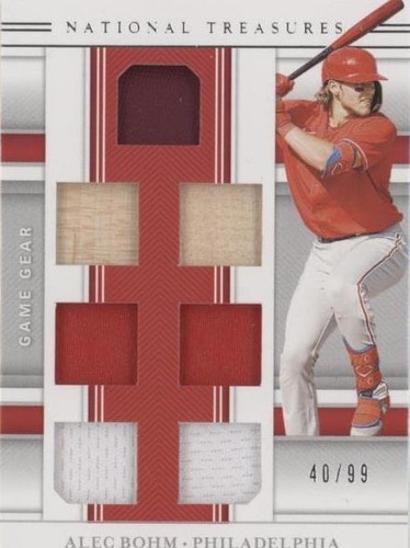 2020 Panini National Treasures - Alec Bohm #GGMS-AB