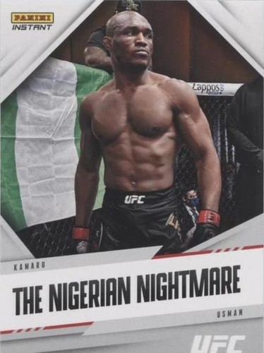 2021 Panini Instant UFC - Kamaru Usman #N13