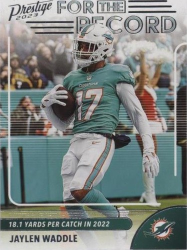 2023 Panini Prestige Jaylen Waddle #10