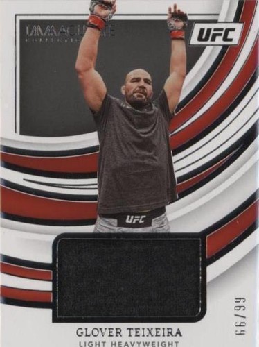 2022 Panini Immaculate Collection UFC - Glover Teixeira #FN-GXT
