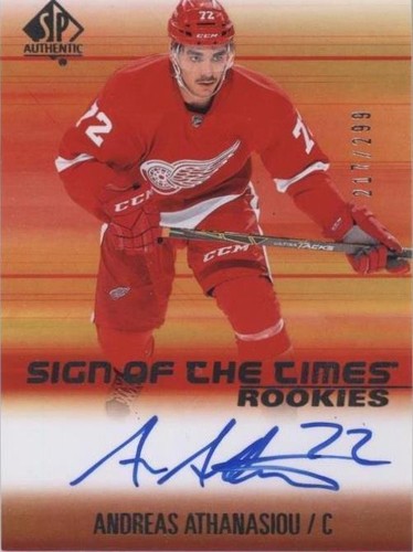 2015-16 SP Authentic - Andreas Athanasiou #SOTR-AA