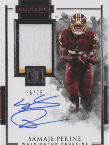 2018 Panini Impeccable Samaje Perine #EVP-SP