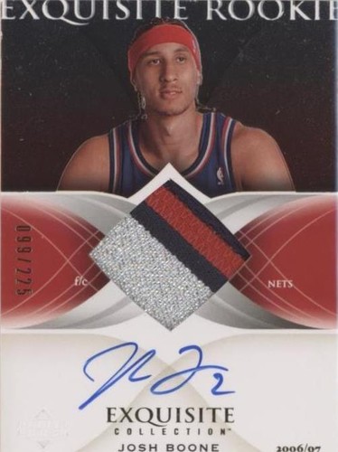 2006-07 Upper Deck Exquisite Collection - Josh Boone #62