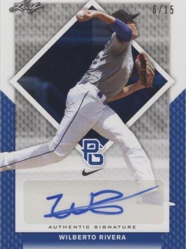 2016 Leaf Perfect Game National Showcase - Wilberto Rivera #BA-236