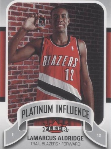 2006-07 Fleer - LaMarcus Aldridge #PI-LA