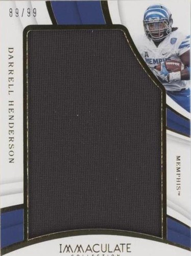 2019 Panini Immaculate Collection Collegiate Darrell Henderson #9