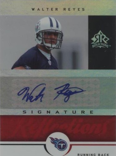 2005 Upper Deck Reflections Walter Reyes #SR-WR
