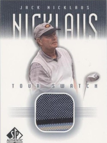 2001 SP Authentic - Jack Nicklaus #JN-TS