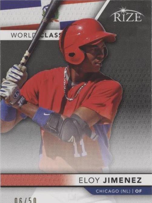 Eloy Jimenez Baseball Sports Trading Cards & Accessories for