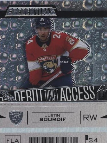 2023-24 Upper Deck Credentials - Justin Sourdif #148