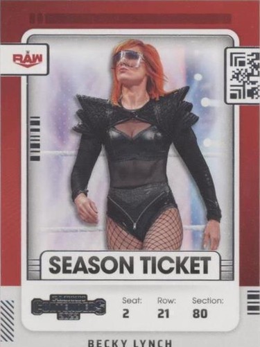 BECK パンフレット Becky Lynch /99 SP 2022 Panini Chronicles Spectra Blue WWE