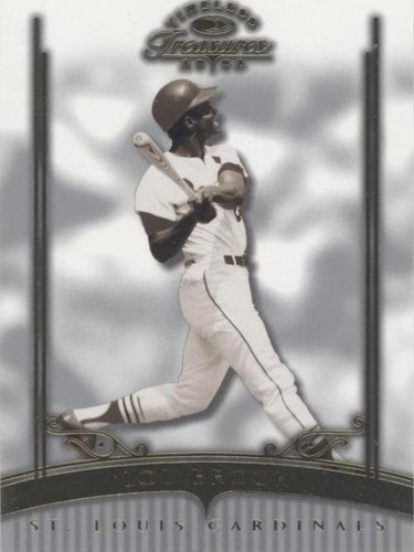 2003 Donruss Timeless Treasures - Lou Brock #53