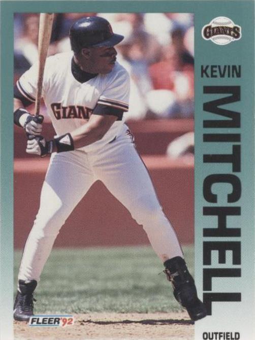 1992 Fleer — Кевин Митчелл No644