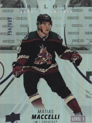 2022-23 Upper Deck Trilogy - Matias Maccelli #112