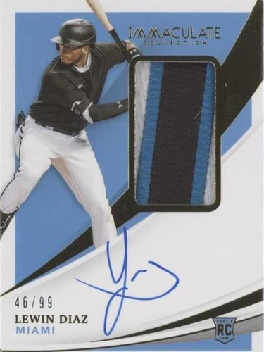 2021 Panini Immaculate Collection - Lewin Diaz #144