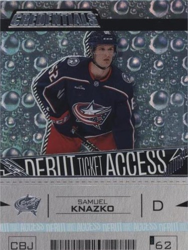 2023-24 Upper Deck Credentials - Samuel Knazko #177