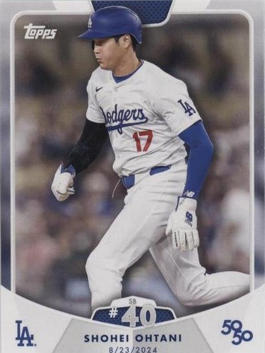 Shohei Ohtani 2024 Bowman Chrome Aqua Ray wave #85, 79/199