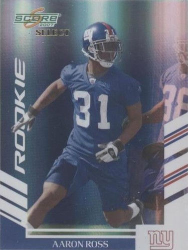 2007 Score Select Aaron Ross #401