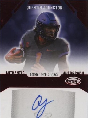 2023 Sage Aspire Quentin Johnston #ASP-QJ