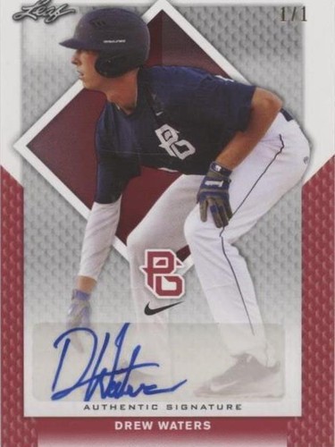 2016 Leaf Perfect Game National Showcase - Drew Waters #BA-200